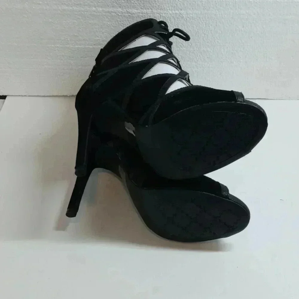 Qupid open toe back closure sandals